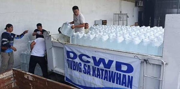 DCWD delivers water to quake victims in DavOr
